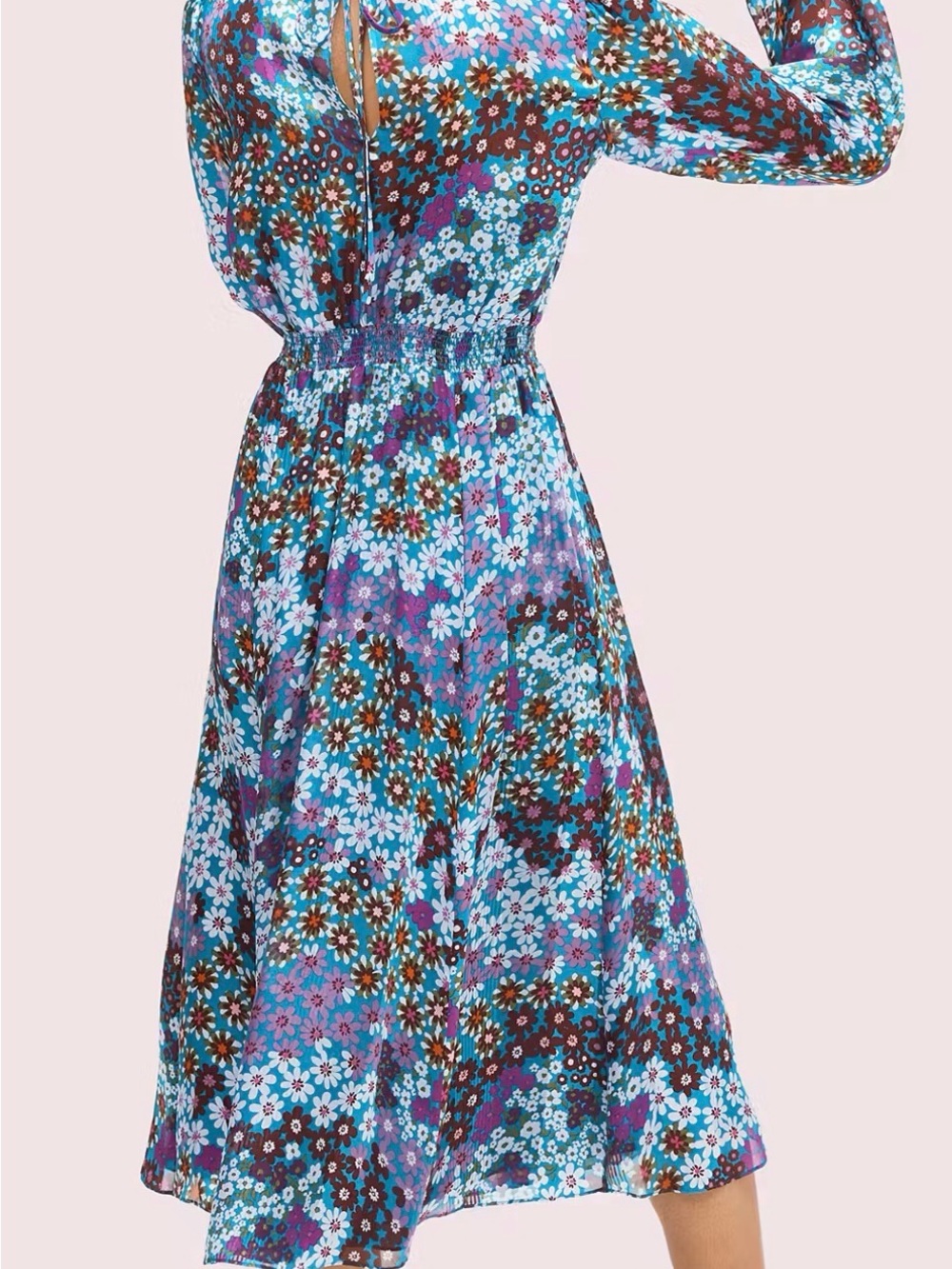 kate spade Pacific Petals Chiffon Dress- NWOT - Picture 2 of 8